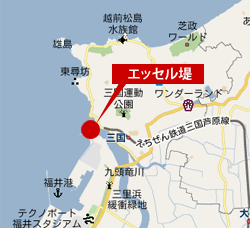 エッセル堤地図