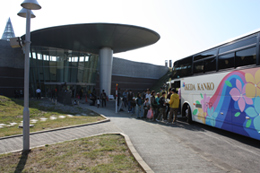 県立恐竜博物館見学終了