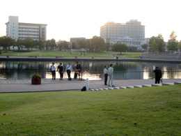 富岩運河環水公園の見学