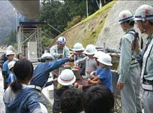 工事現場から発生する濁水の処理（沈殿）